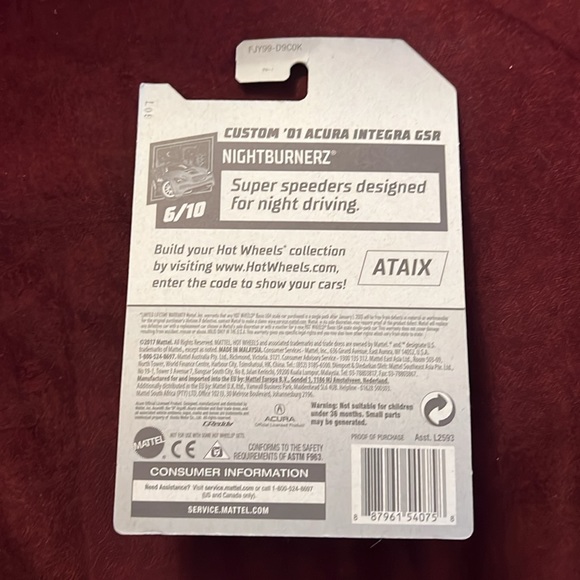 Hot wheels custom 01 Acura Integra GSR - Picture 2 of 2
